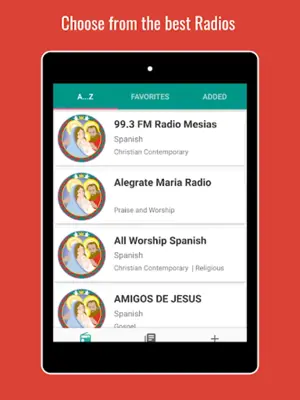 Radio Catholic Spanish android App screenshot 2