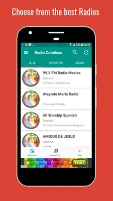 Radio Catholic Spanish android App screenshot 8